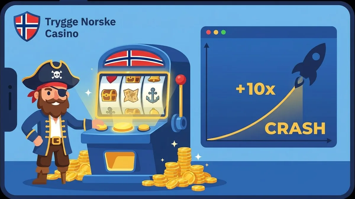 Trygge Norske Casino crash games